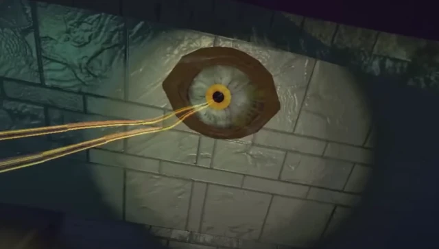 Community reference picture of Ceiling Eye from the R.E.P.O. Fandom wiki.