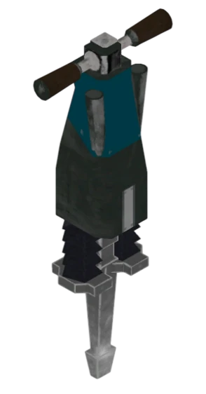 Community reference picture of Jackhammer from the R.E.P.O. Fandom wiki.