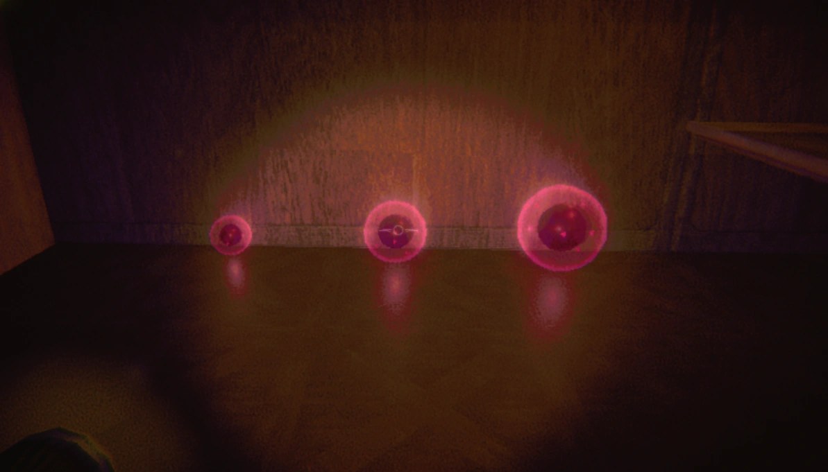 Illustrative community picture showing floating orbs.