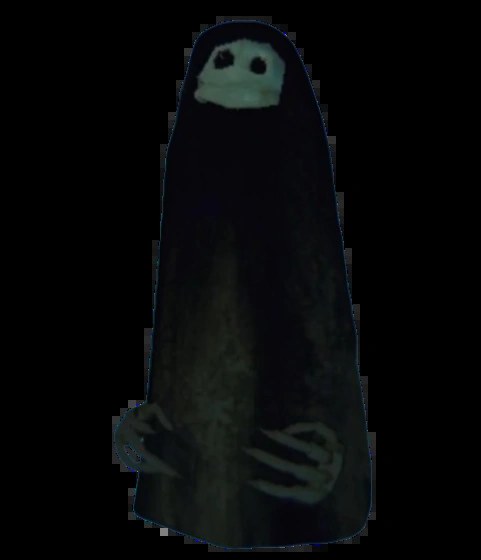 Illustrative community picture showing a robed monster.