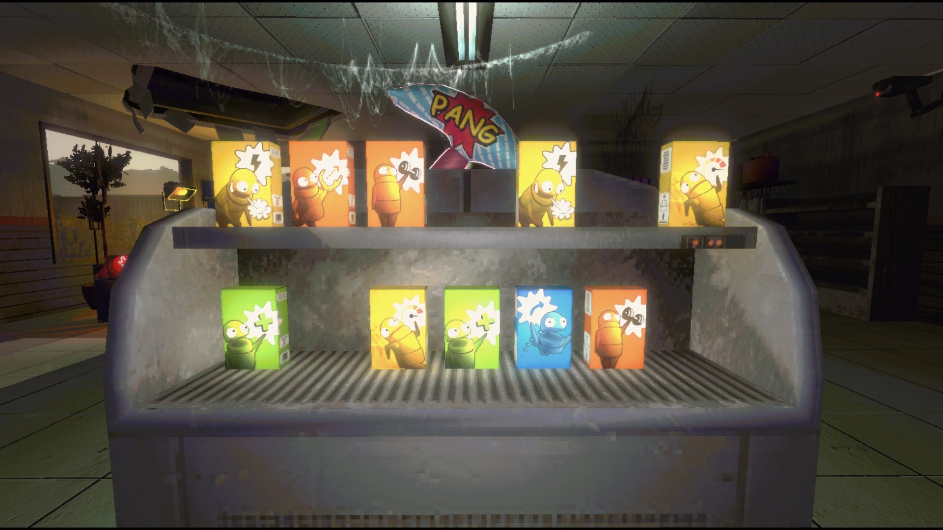Illustrative community picture showing the upgrade stand.
