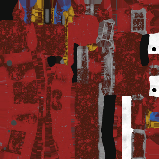 An albedo texture taken from the game of the walkie-talkie item.