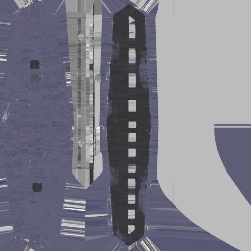 The base colour texture taken from the game of a lamp on the vehicle.